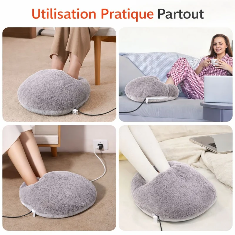 Chauffe-Pieds Électrique USB Ultra Doux