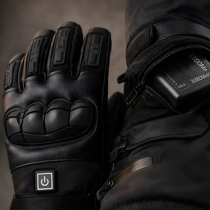 Gants Chauffants Électriques Hiver – Moto & Activités Extérieures, Rechargeables