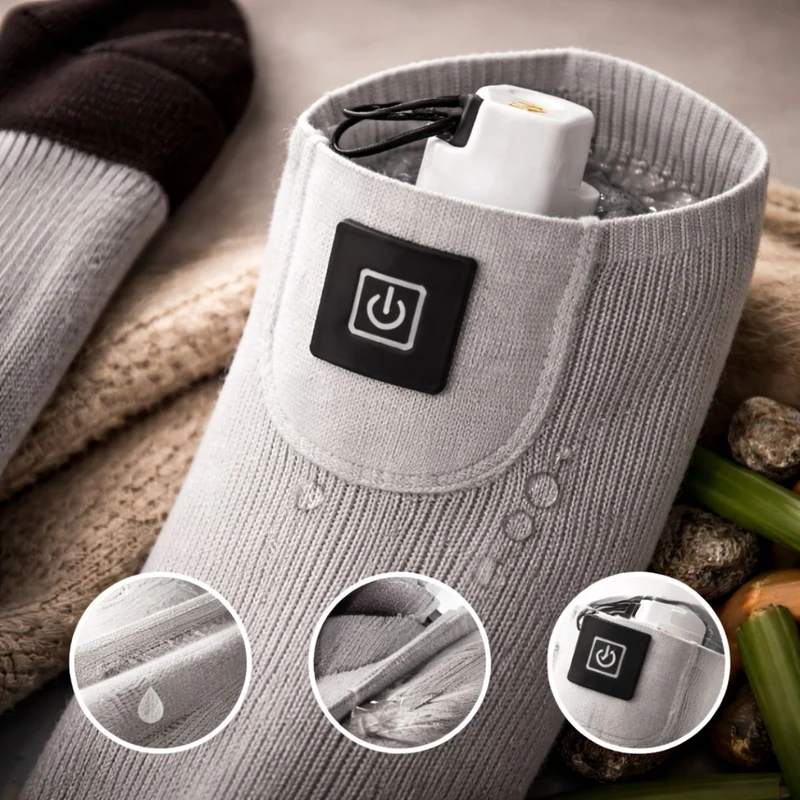 Chaussette chauffante thermique – Dites adieu aux pieds froids