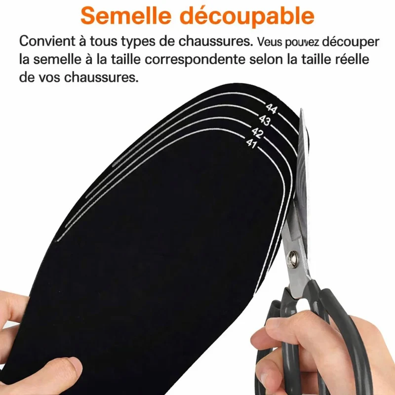 Semelle chauffante USB
