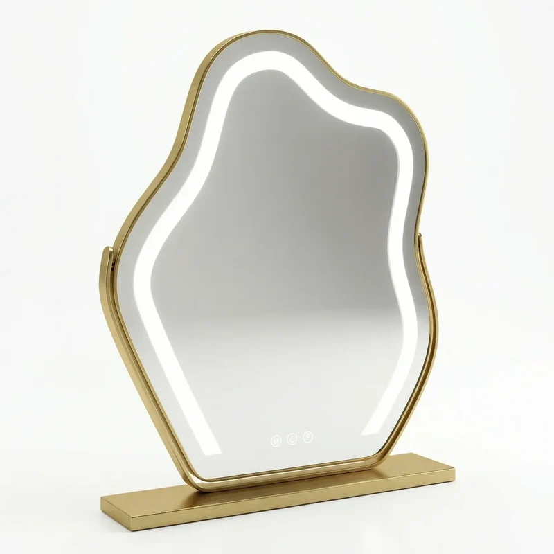 Luvia™ Élégance | Miroir LED Coiffeuse - miroir à maquillage coiffeuse