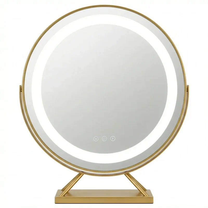 Lumina Miroir led Coiffeuse | Élégant & Sans Fil - miroir à maquillage