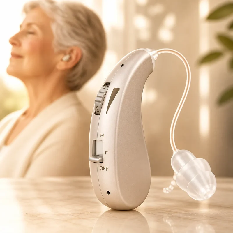 Appareils Auditifs SoundClear™ – Invisibles & Rechargeables Simples à Porter