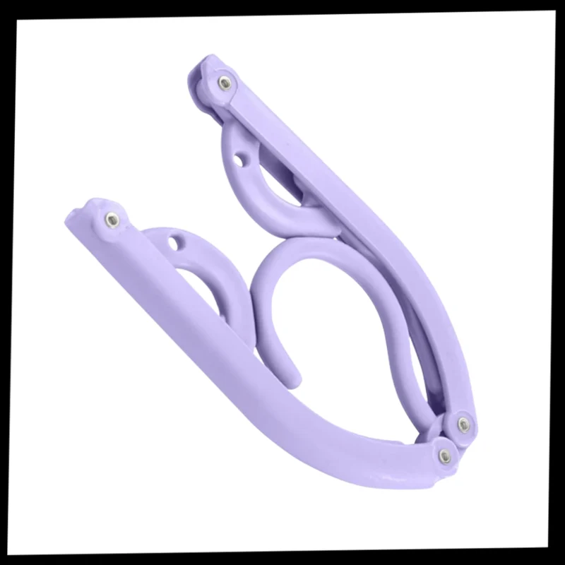 Cintres pliables double taille