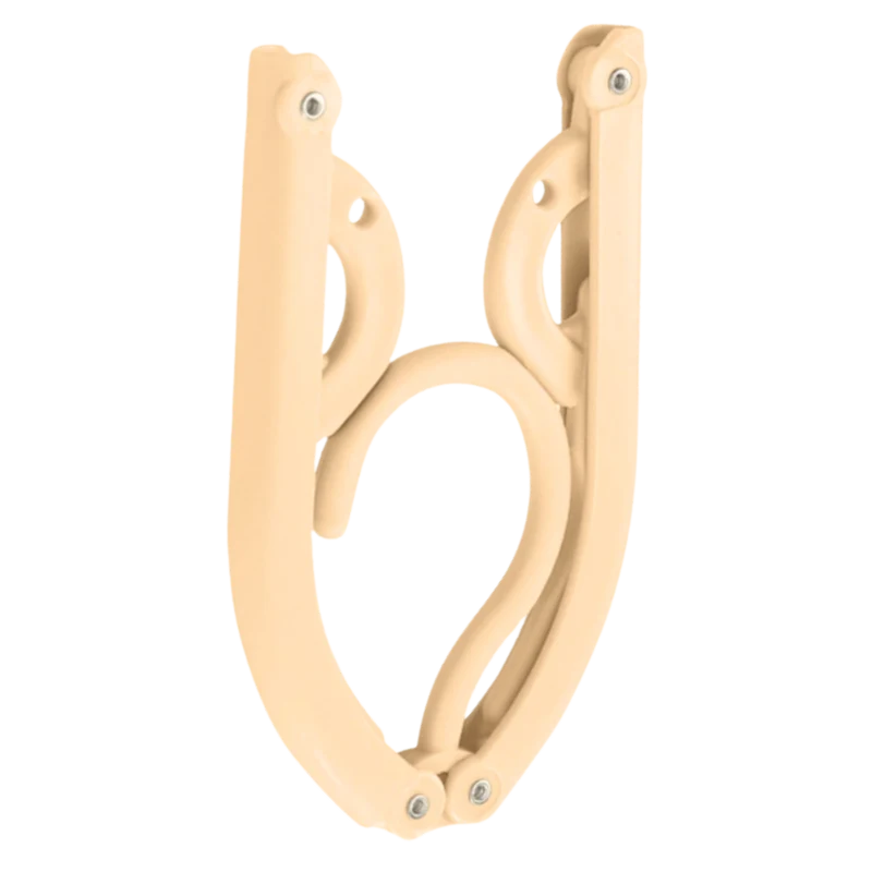 Cintres pliables double taille