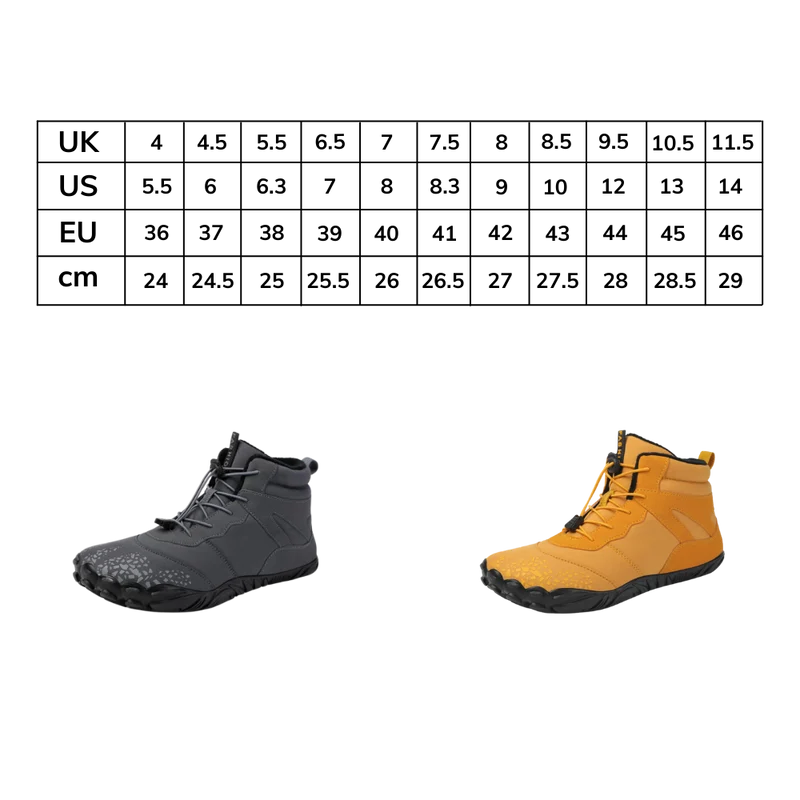 Chaussures de randonnée imperméables à semelle plate