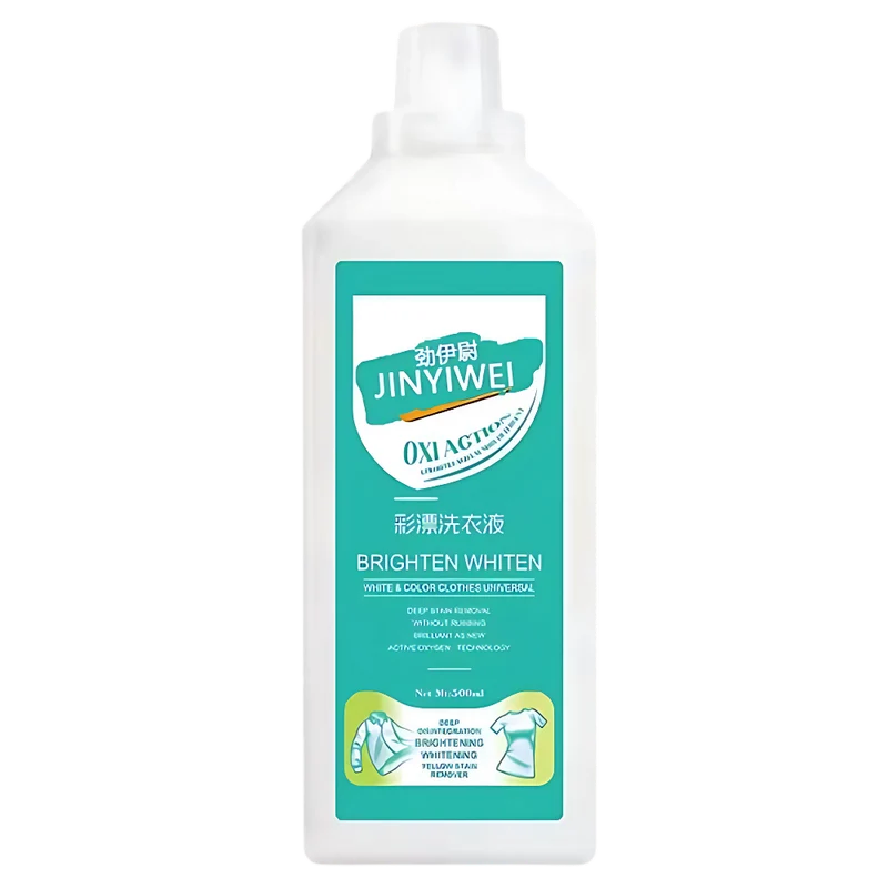 Solution de nettoyage à l'eau de Javel pour la protection des couleurs