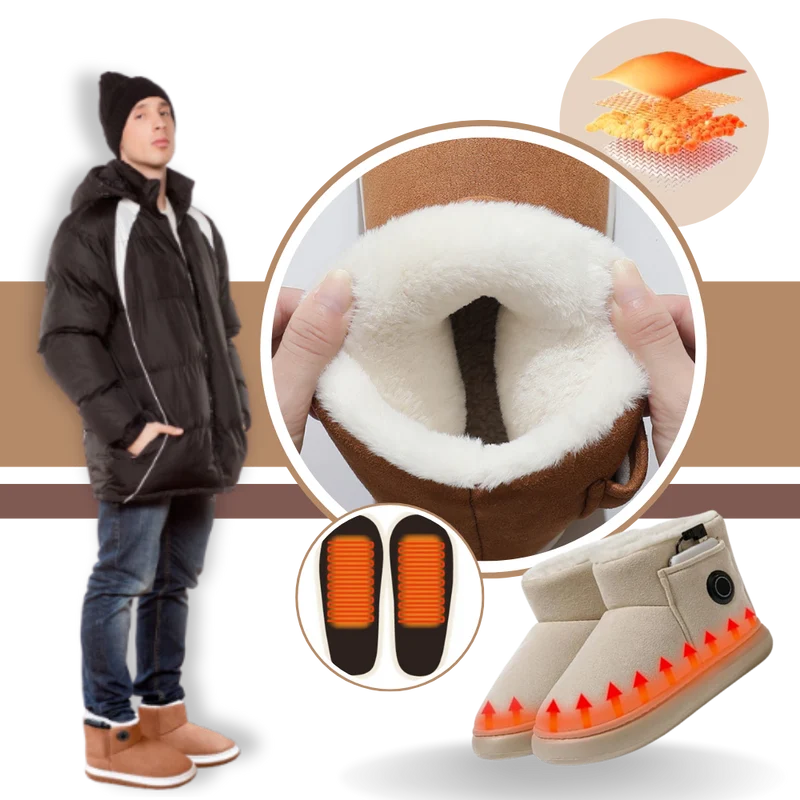 Chaussures en coton chauffées au graphène