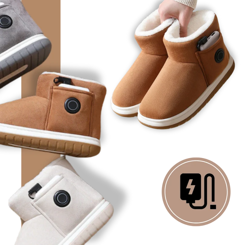 Chaussures en coton chauffées au graphène