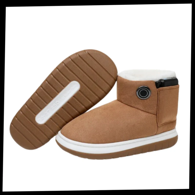 Chaussures en coton chauffées au graphène