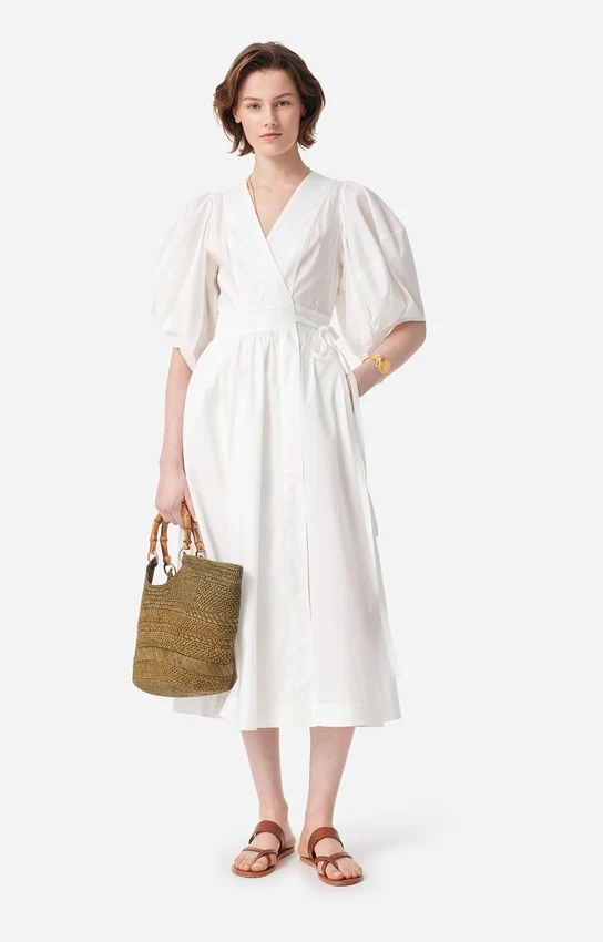 Vanessa bruno Robe Geliane Ecru