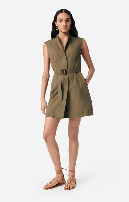 Vanessa bruno Robe Gareth en Lin Vegetal