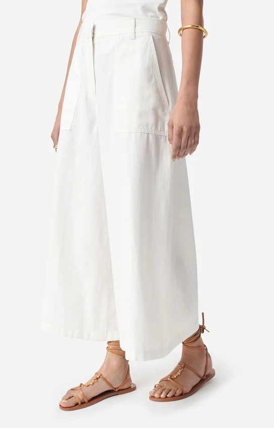 Vanessa bruno Pantalon Griffon Ecru