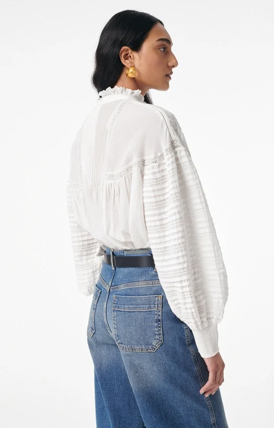 Vanessa bruno Blouse Dahlia Blanc