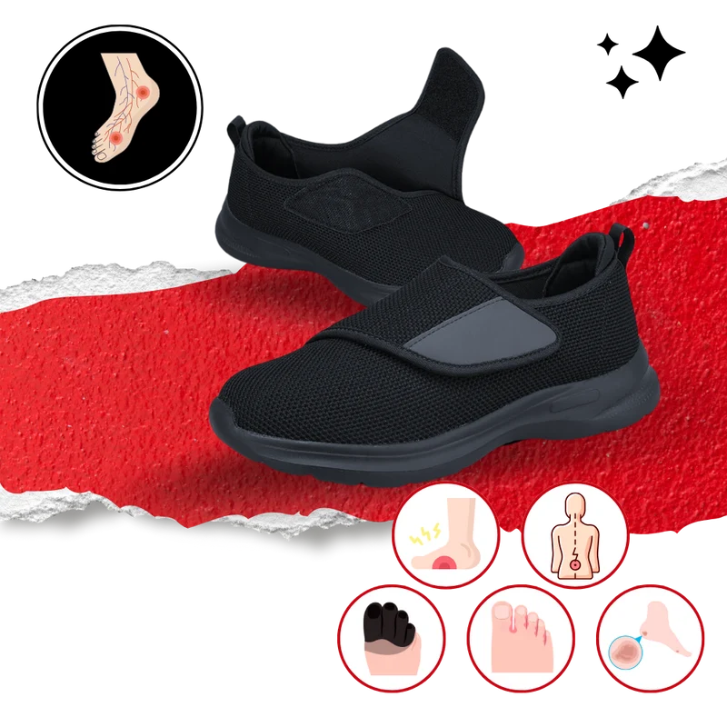 Chaussures pour pieds diabétiques à soulagement rapide du talon