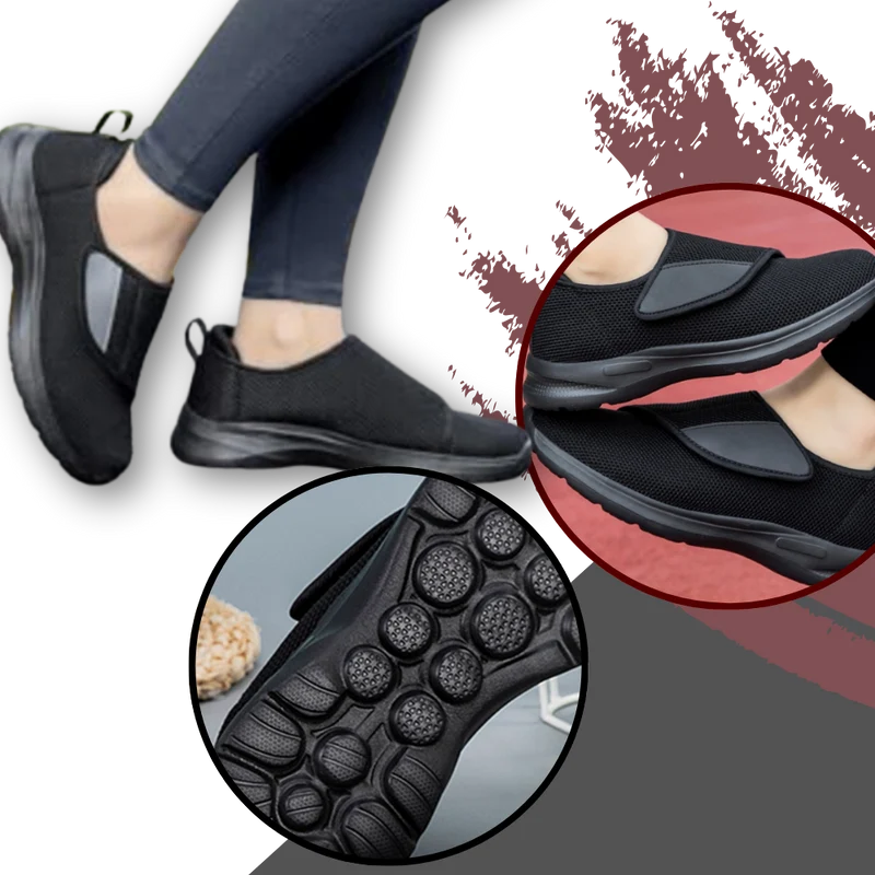 Chaussures pour pieds diabétiques à soulagement rapide du talon