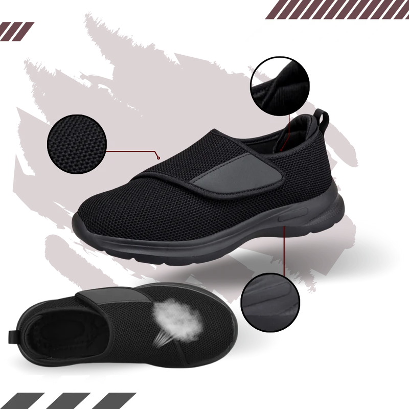 Chaussures pour pieds diabétiques à soulagement rapide du talon