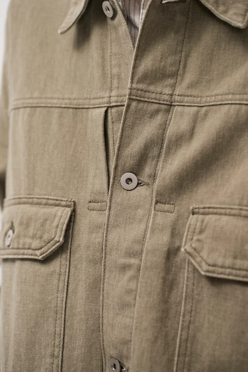 Norse Projects Veste Storadal Twill Type II Vetiver