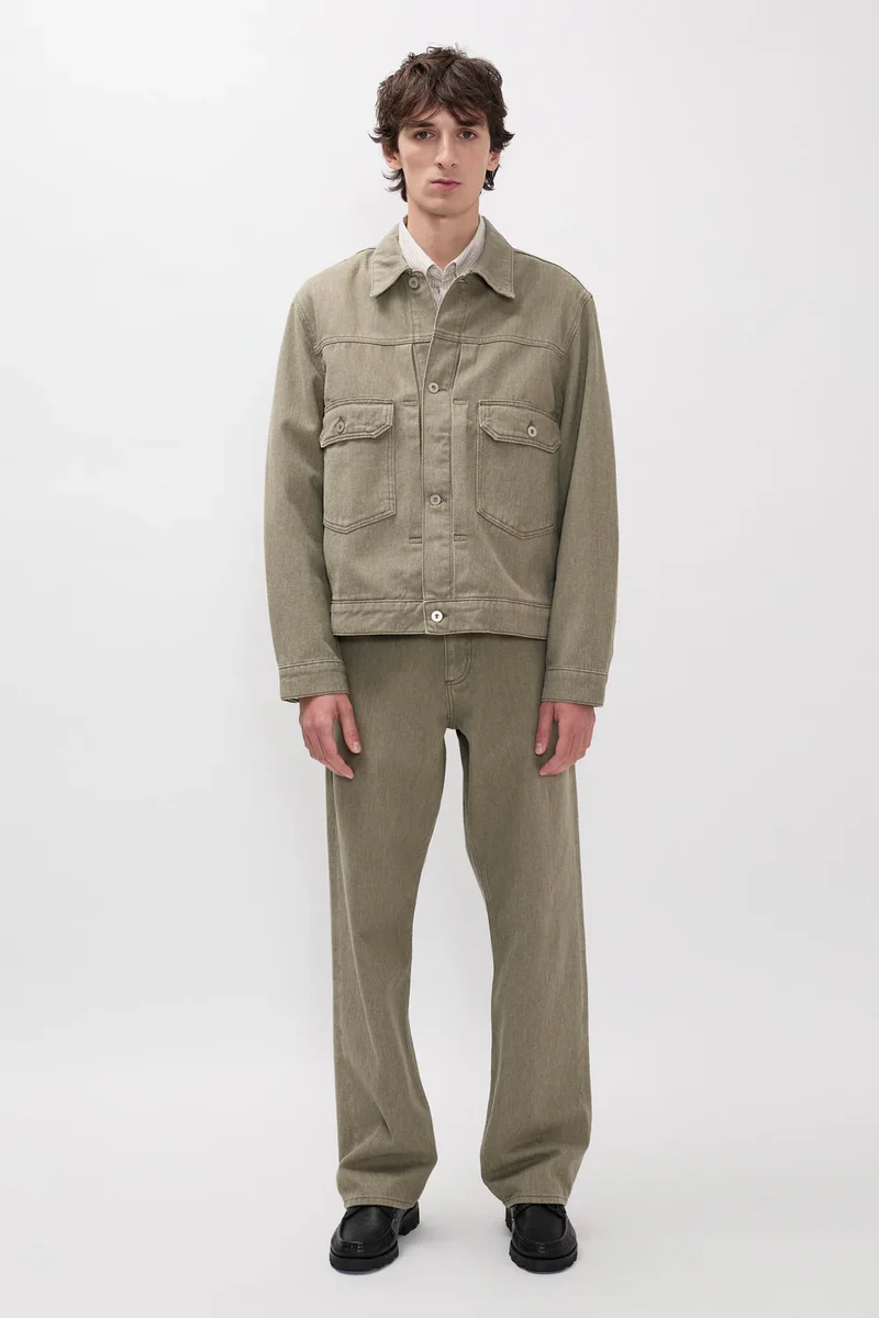 Norse Projects Pantalon Korshavn Relaxed Vetiver