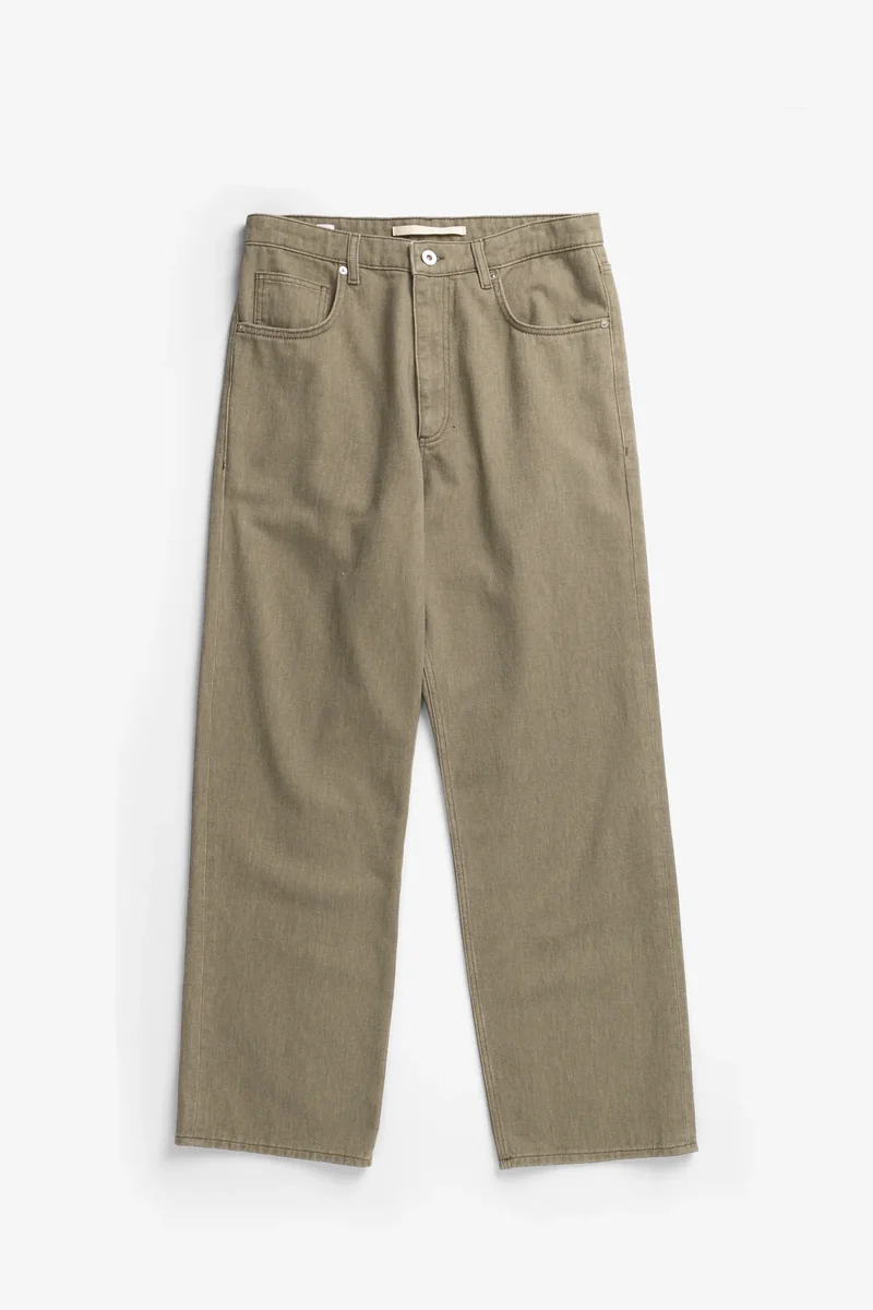 Norse Projects Pantalon Korshavn Relaxed Vetiver