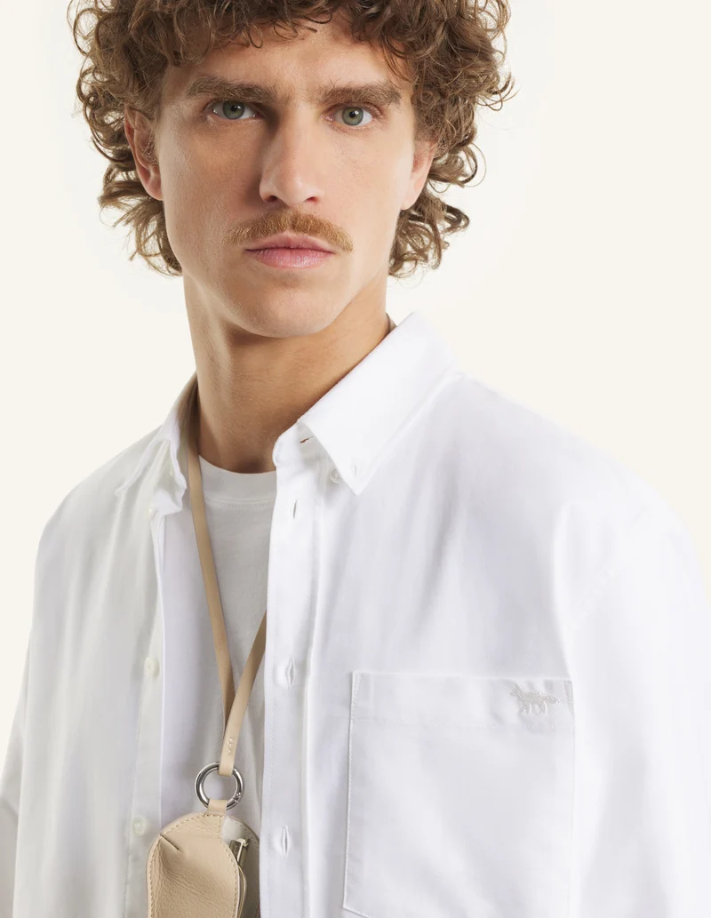 Maison Kitsuné Chemise Profile Fox White
