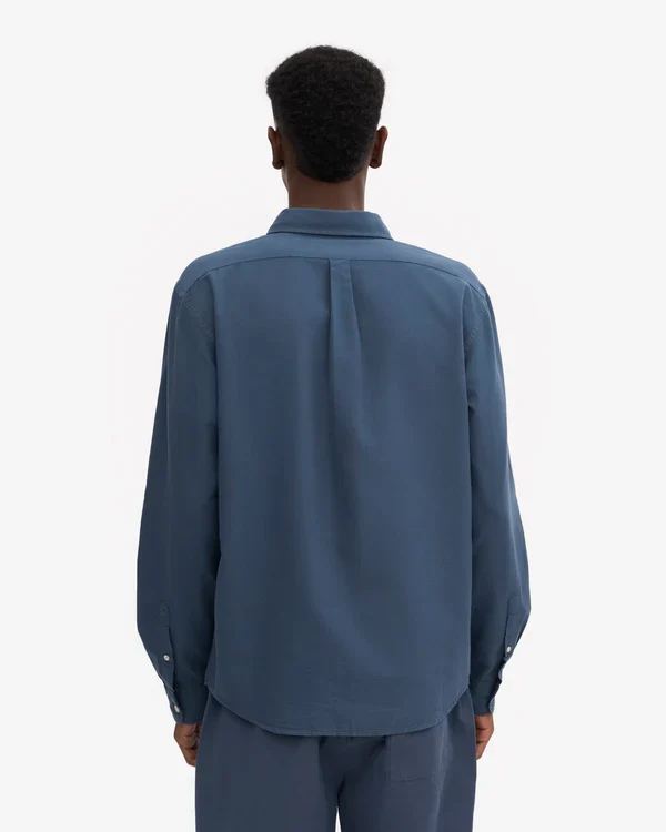 Colorful Standard Chemise Oxford Organic Petrol blue