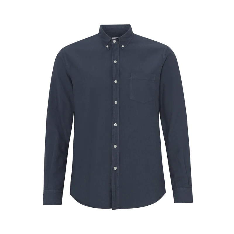 Colorful Standard Chemise Oxford Organic Petrol blue