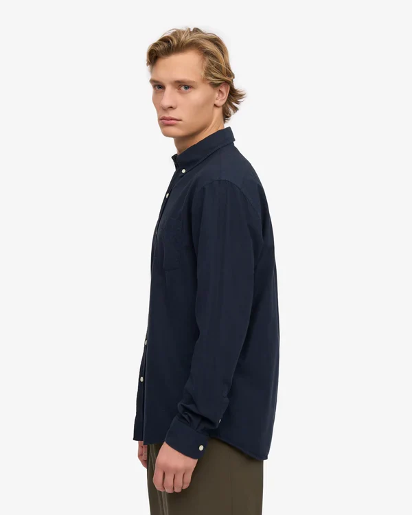Colorful Standard Chemise Oxford Organic Navy blue