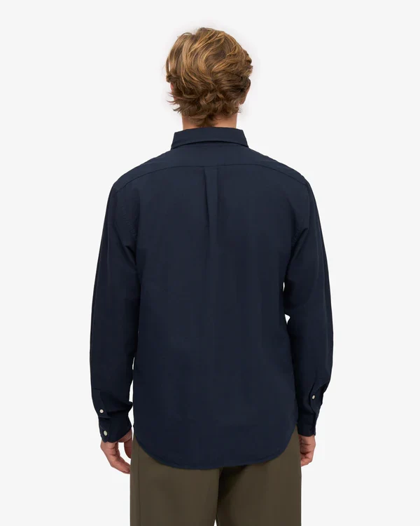 Colorful Standard Chemise Oxford Organic Navy blue
