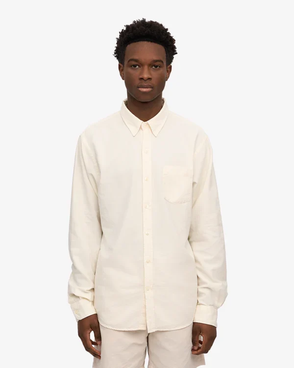 Colorful Standard Chemise Oxford Organic Ivory white