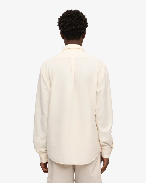 Colorful Standard Chemise Oxford Organic Ivory white