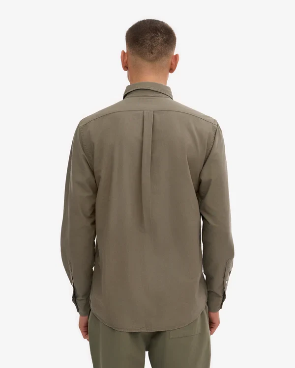 Colorful Standard Chemise Oxford Organic Dusty olive