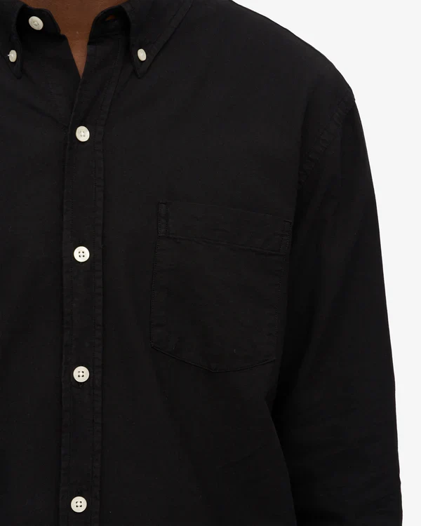 Colorful Standard Chemise Oxford Organic Deep black