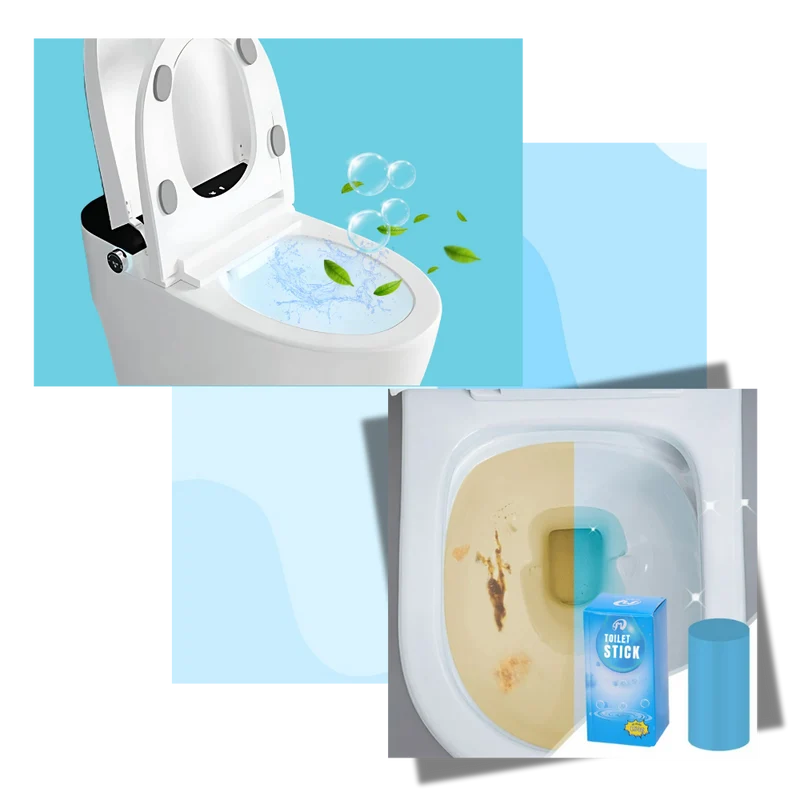 Bâton de nettoyage WC puissant anti-calcaire