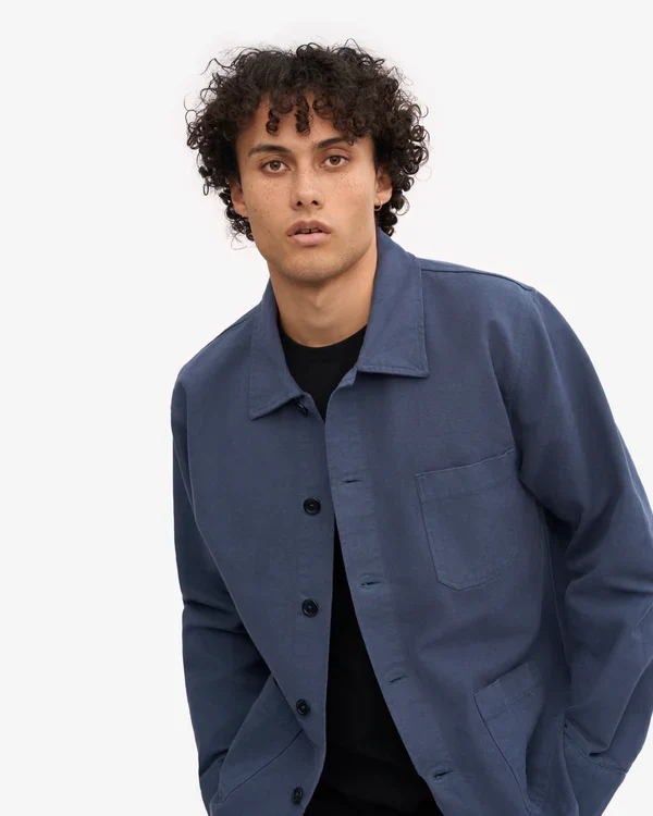 Colorful Standard Veste Workwear Petrol blue