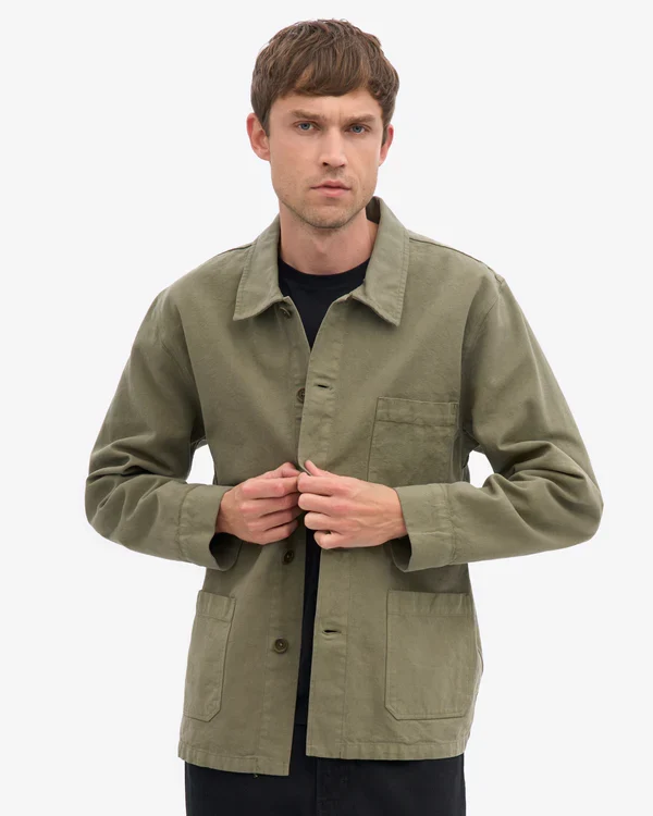 Colorful Standard Veste Workwear Dusty olive