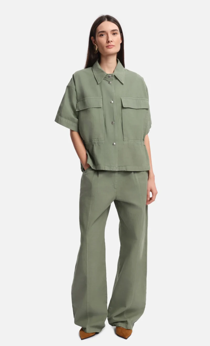 Margaux Lonnberg Veste Cullen Petrol Green