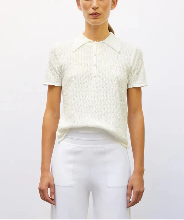 Molli Polo Extra Col Volanté Milk