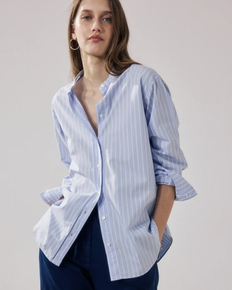 Hartford Chemise Cristal Light Blue