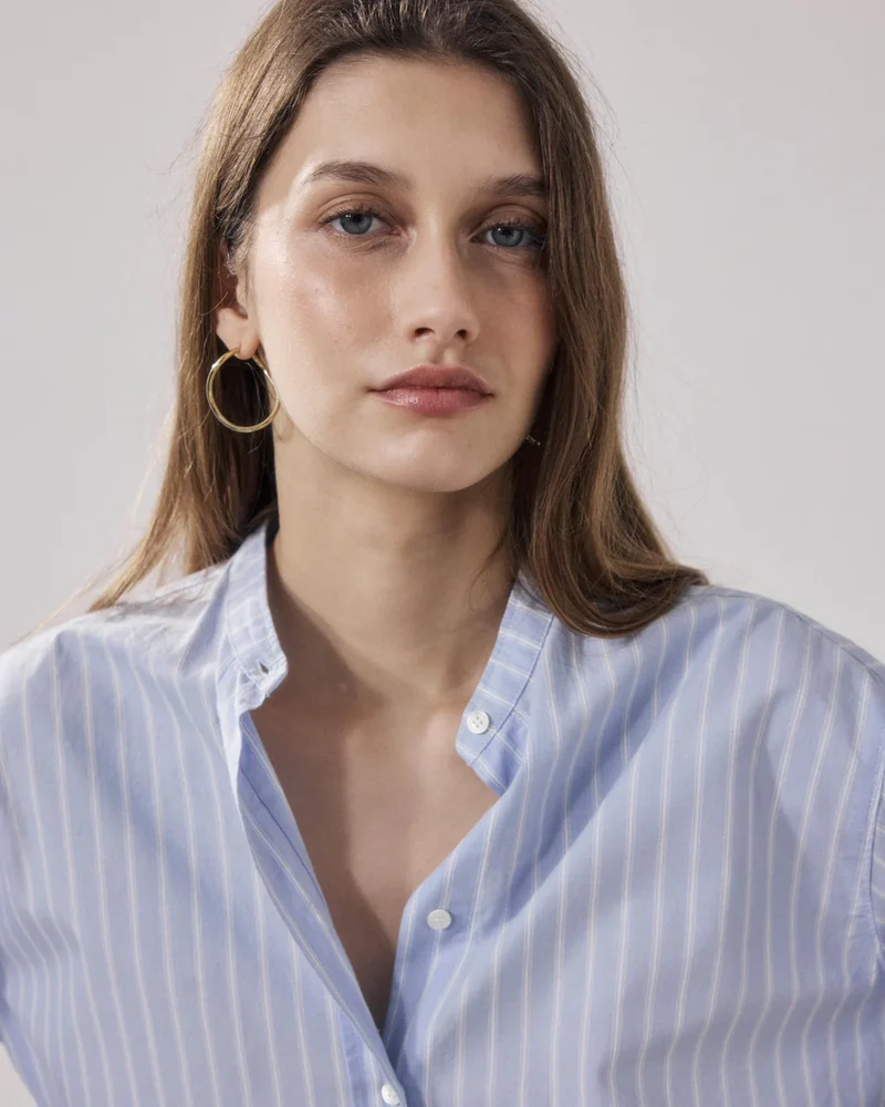 Hartford Chemise Cristal Light Blue