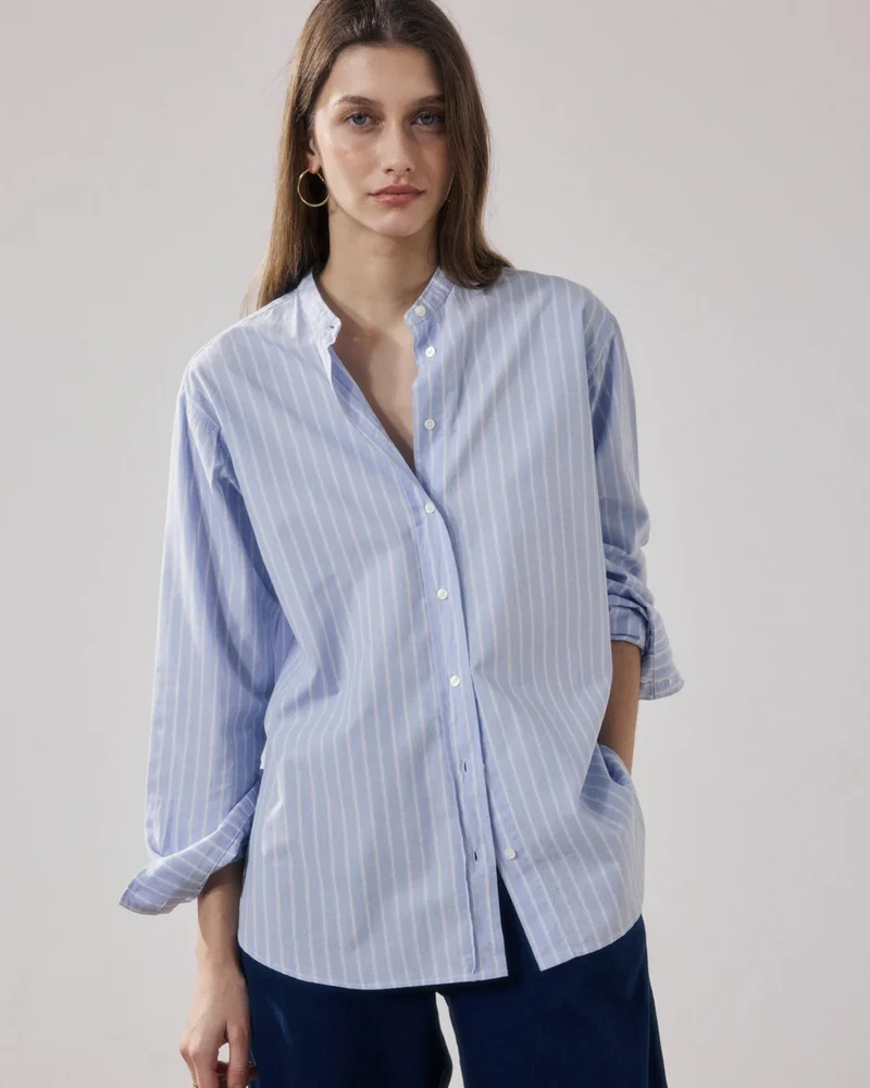 Hartford Chemise Cristal Light Blue