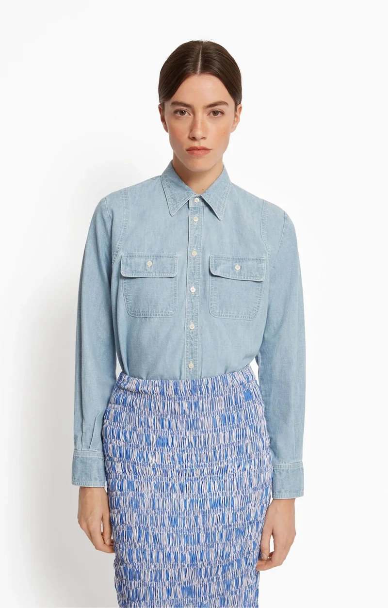 Roseanna Chemise Pio Bleu