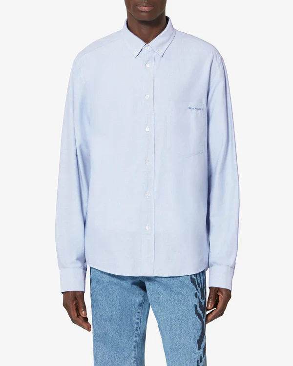 Isabel Marant Chemise Jasolo Faded Blue