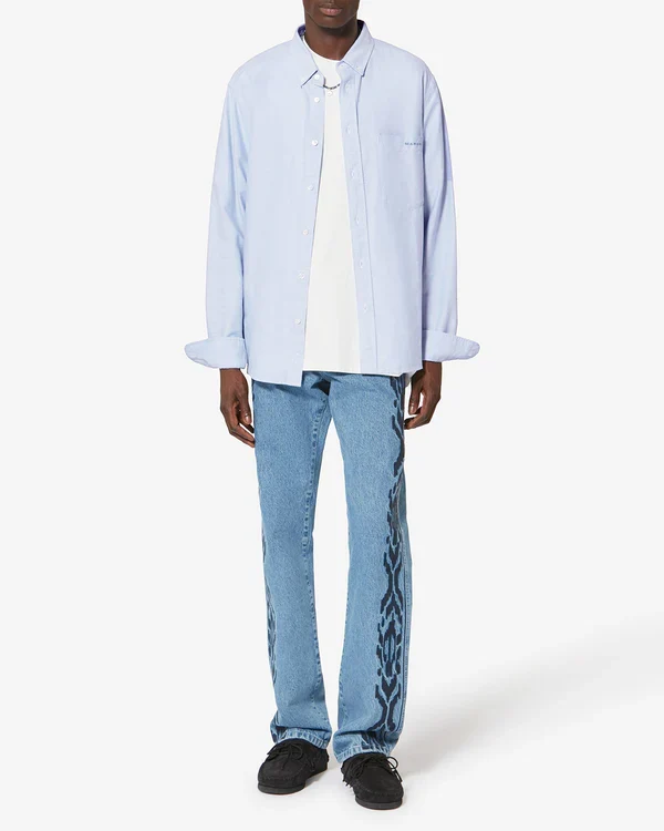 Isabel Marant Chemise Jasolo Faded Blue