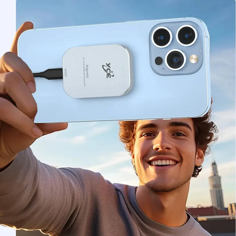 MagStore Pro – Disque Dur SSD Magnétique USB-C