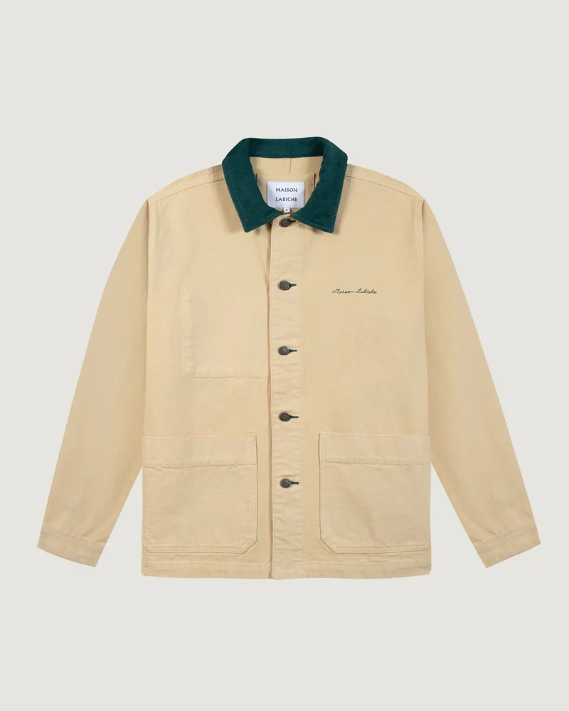 Maison Labiche Veste Sebasto Oatmeal Green