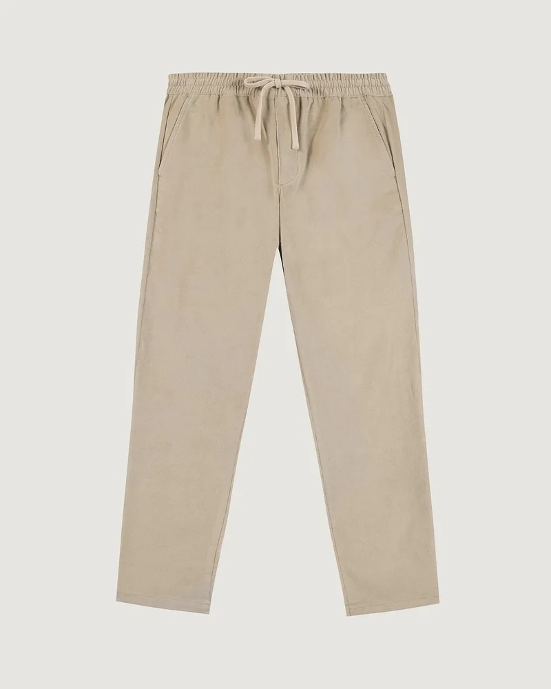 Maison Labiche Pantalon Arcade en Velours Velvet Clay