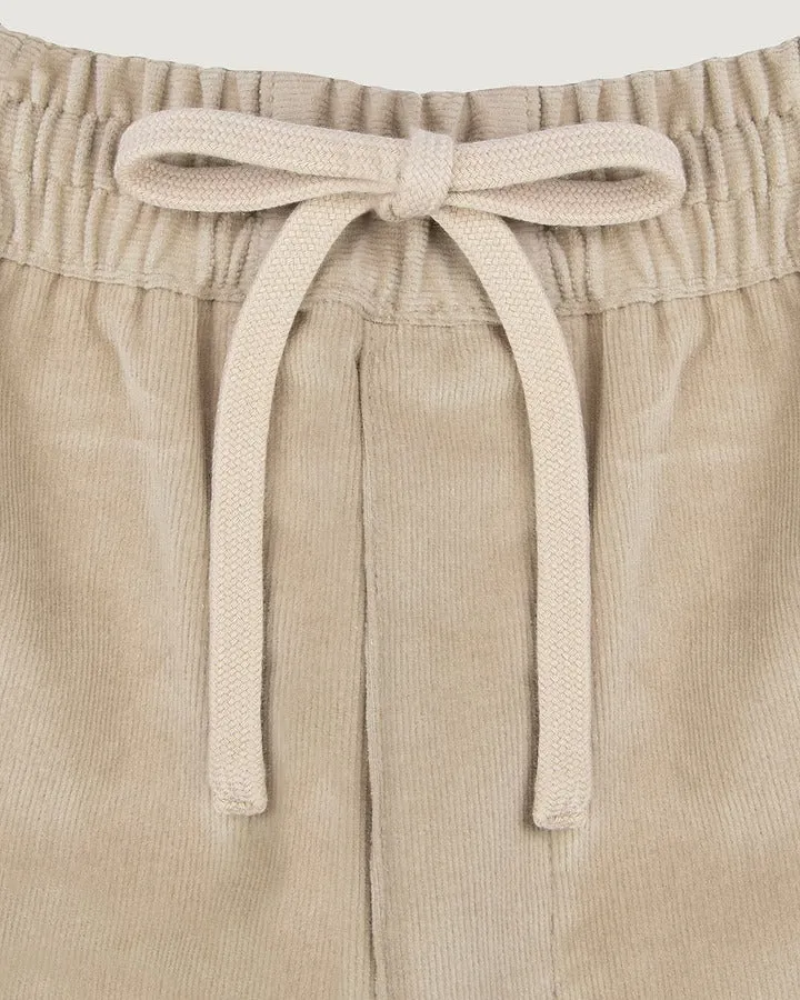 Maison Labiche Pantalon Arcade en Velours Velvet Clay