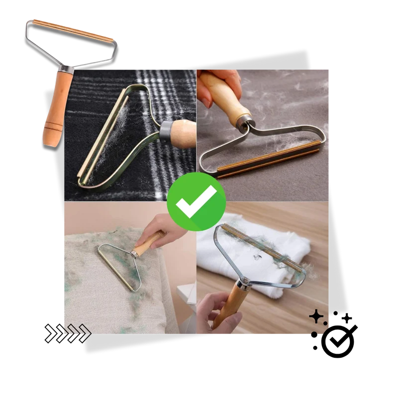 Brosse anti-poils d'animaux