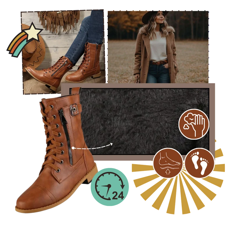 Bottes élégantes et antidérapantes